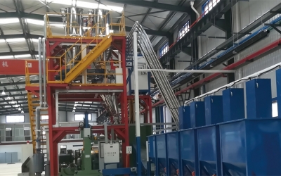 负压输送螺旋供料式上辅机系统